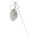 Electra D Withey Silver Whitebeam Leaf Pin