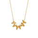 Bonnie Mustoe-Whitehill Gold Vermeil Eucalyptus Link Necklace