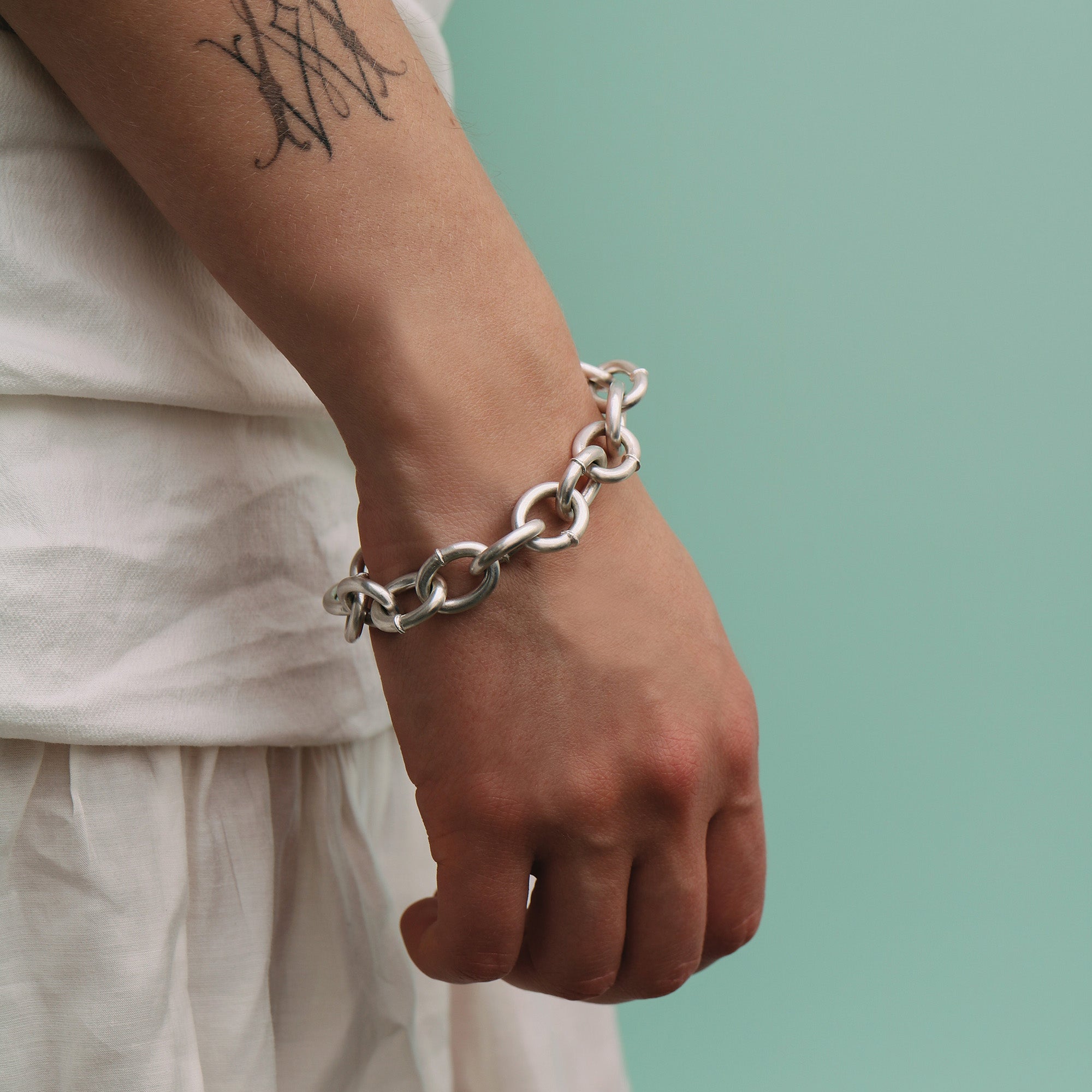 Finn Banwell Handmade Silver Chain Bracelet