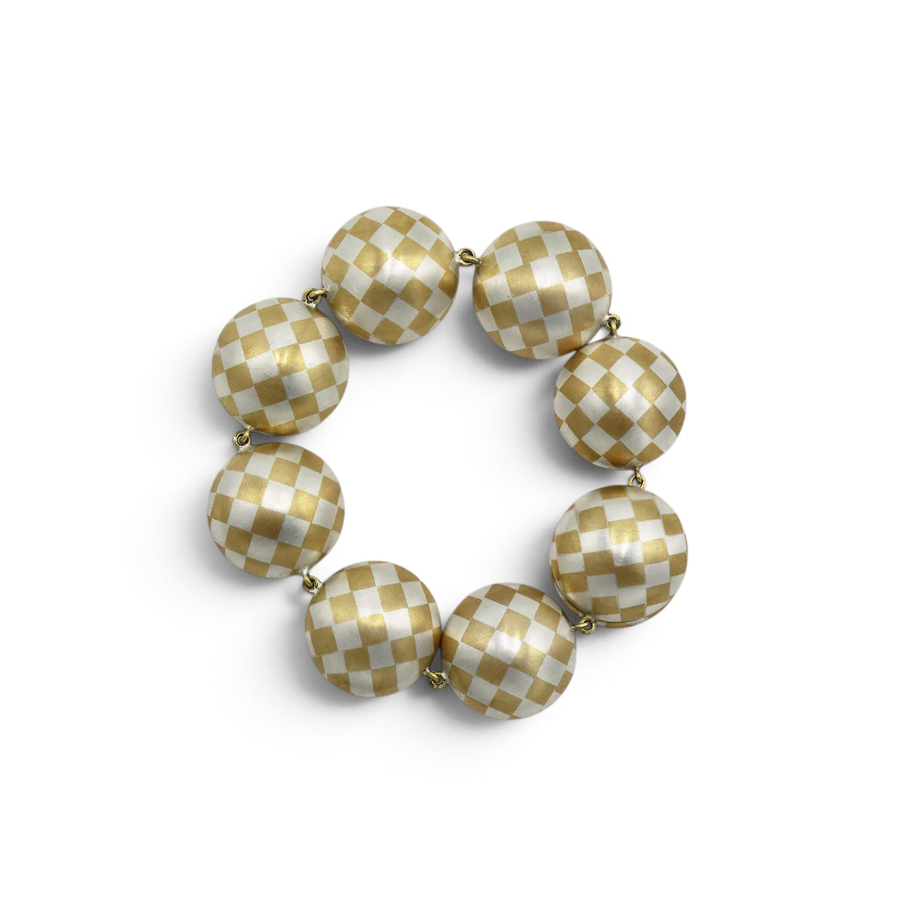 Fleur Parris Silver Pattern Bracelet