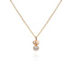 Maria Manola Faceted Gold Gea Duo Diamond Pendant
