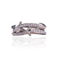 Outlet Ex Display The Way Diamond Arrow Band, recycled 18ct white gold & Australian dias