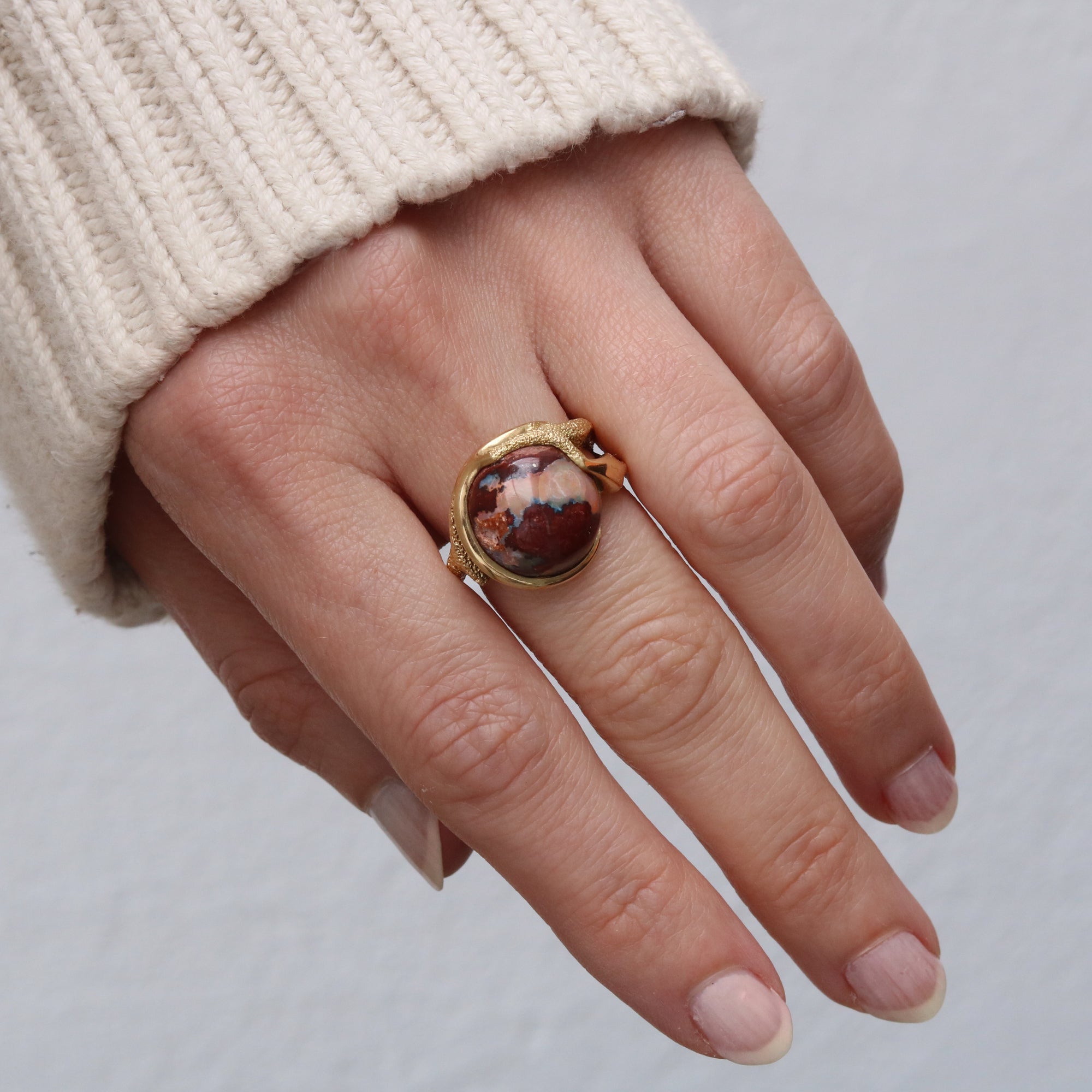 Outlet Georgie Orme-Brown 18ct gold Opal Ring