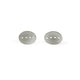 Grace Girvan Silver Perforated Studs