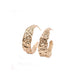 Outlet Molten Hoops in 9ct Yellow Gold