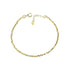Mounir Gold-plated Faceted Nugget Bead Bracelet