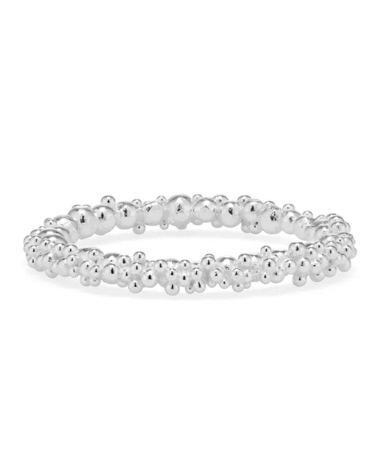 Hannah Bedford Silver Complete Granule Ring