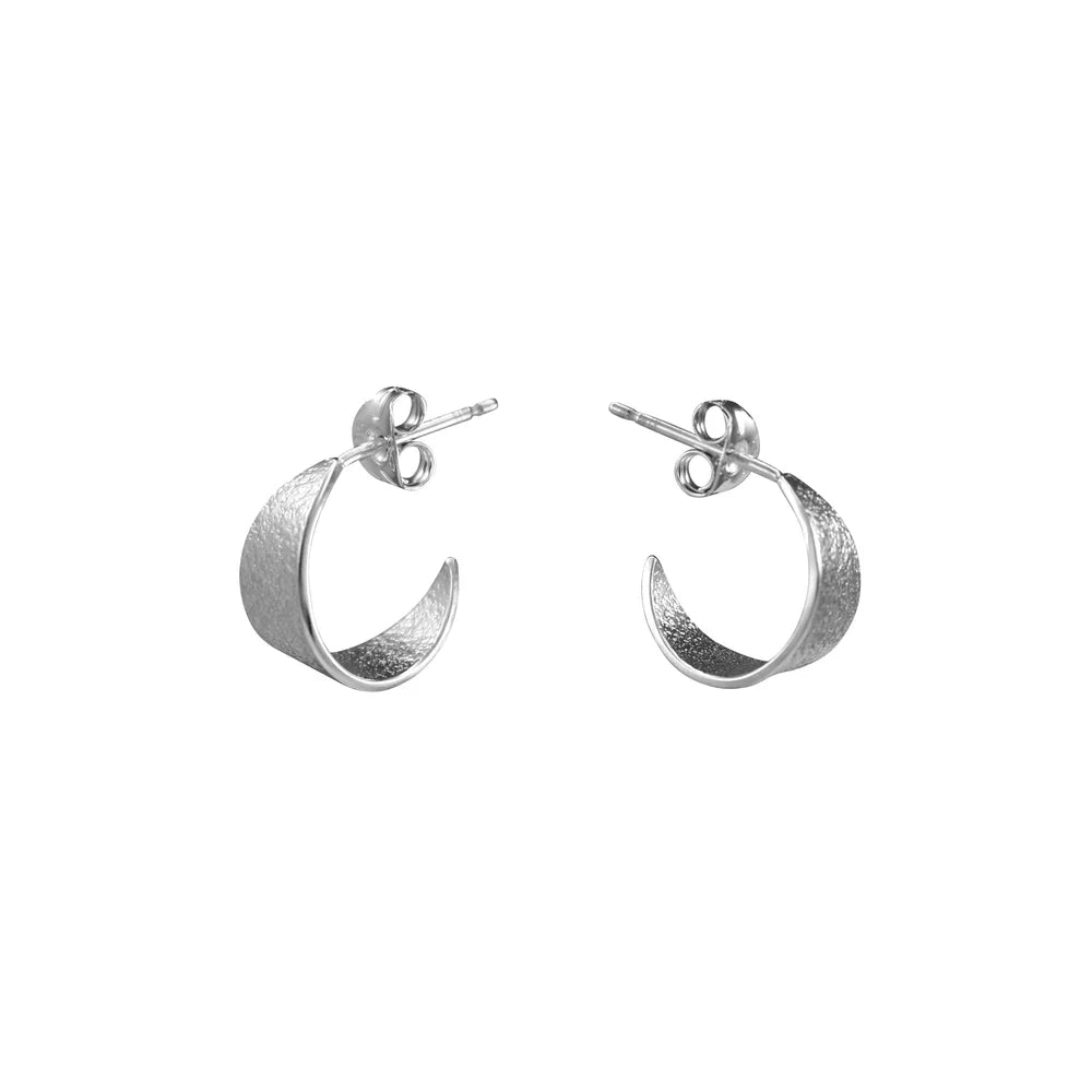 Cara Tonkin Icarus Small Silver Hoop Earring