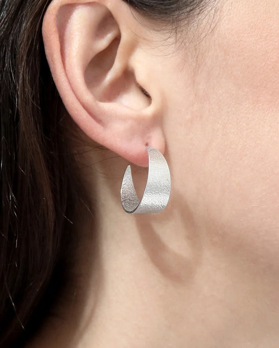 Cara Tonkin Icarus Medium Gold Vermeil Hoop Earrings