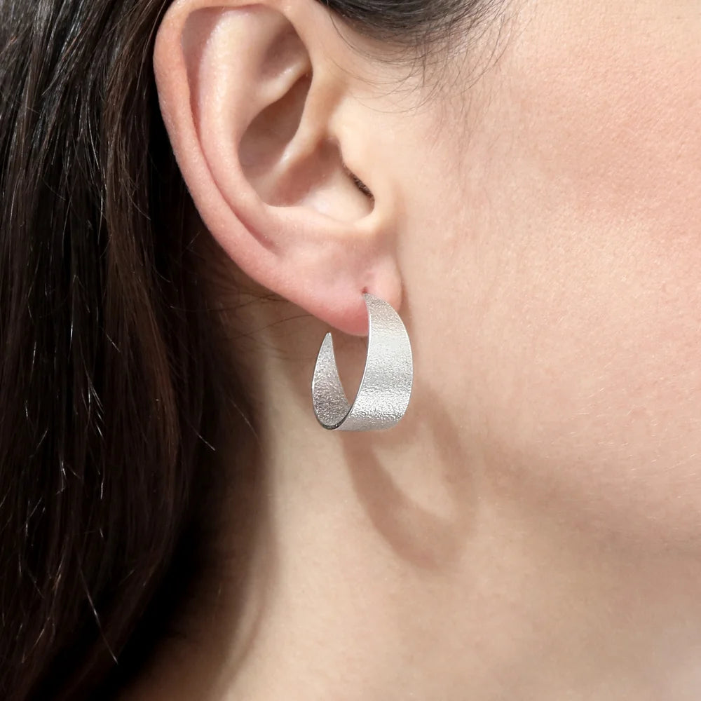 Cara Tonkin Icarus Medium Gold Vermeil Hoop Earrings
