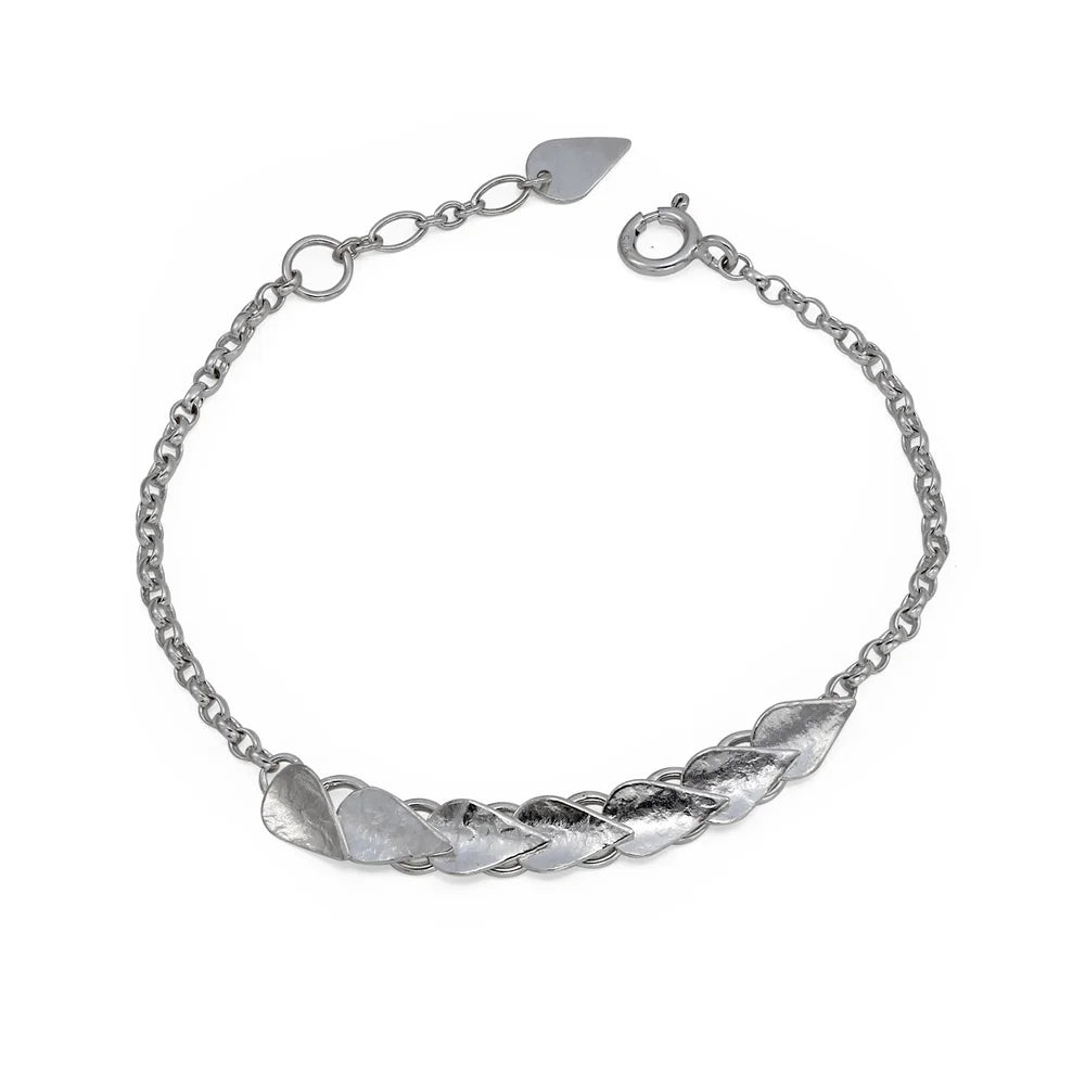 Cara Tonkin Silver Komorebi Chain Vine Bracelet