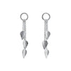 Cara Tonkin Silver Komorebi Falling Leaves Earrings