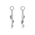Cara Tonkin Silver Komorebi Falling Leaves Earrings