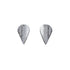 Cara Tonkin Silver Komorebi Leaf Studs