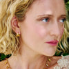Cara Tonkin Komorebi Small Curl Hoop Earrings in Gold Vermeil