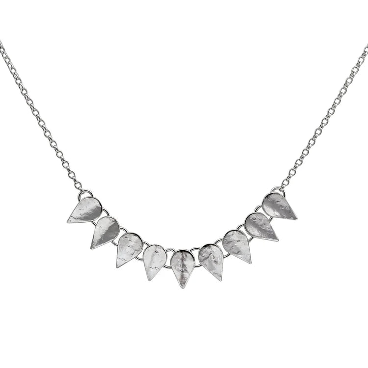 Cara Tonkin Silver Komorebi Chain Vine Necklace