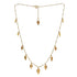 Cara Tonkin Komorebi Scattered Leaves Necklace in Gold Vermeil