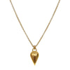 Cara Tonkin Komorebi Cupped Leaf Pendant in Gold Vermeil