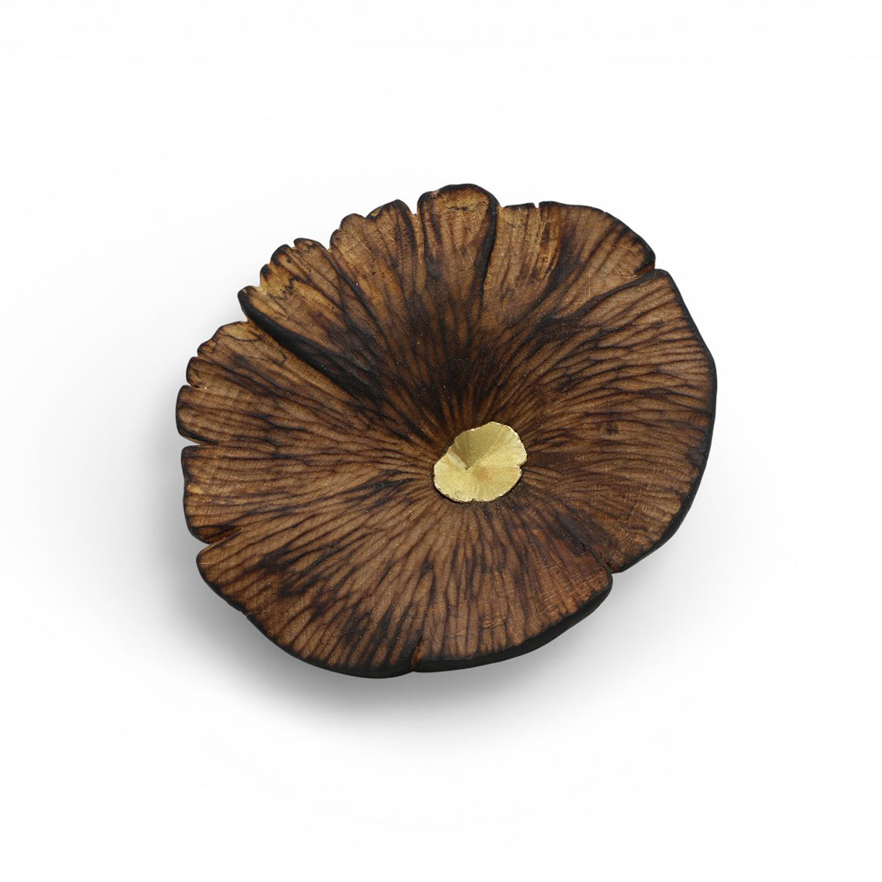 Kaya Saito Birch Wood Fungi Ring in 18ct Yellow Gold