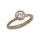 Lab Grown Diamond Solitaire Yellow Gold Ring