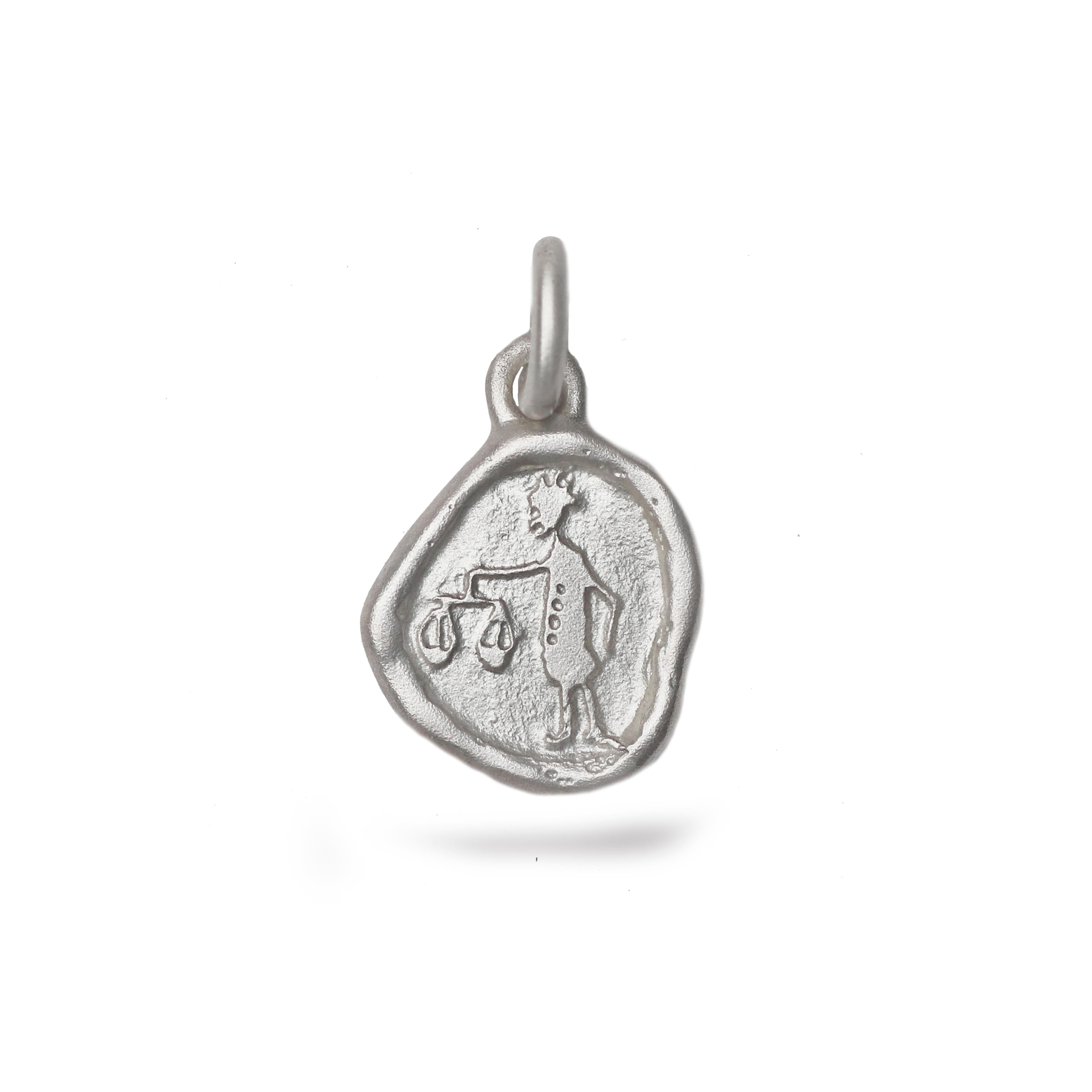 Silver Horoscope Charm