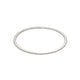 Mim Best Silver Scallop Edge Bangle