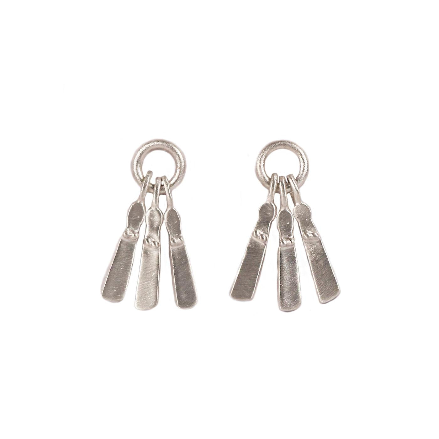 Silver Mini Sibyl Earrings