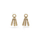 Yellow Gold Mini Sibyl Earrings