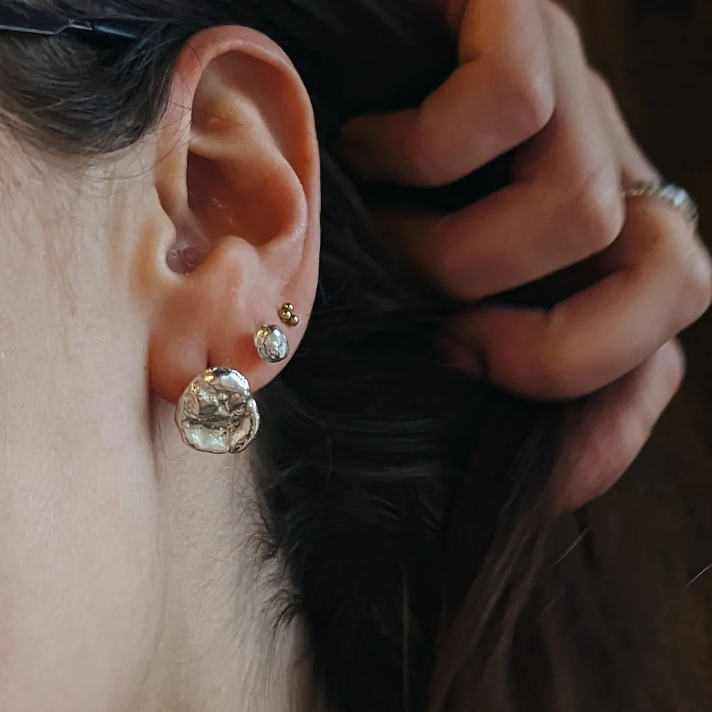 Milly Maunder Silver Dara Studs