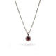 Outlet - Pink Tourmaline and Silver Pendant