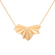 Alice Barnes Pleated Gold Vermeil Fan Necklace