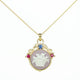 Ciara Bowles Purple Wedgwood Garland Pendant