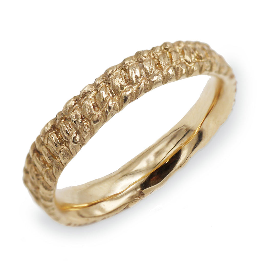 Rosalyn Faith 9ct Yellow Gold Woven Ring