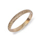 Reflect Slim Textured Fairtrade 9ct Yellow Gold Ring