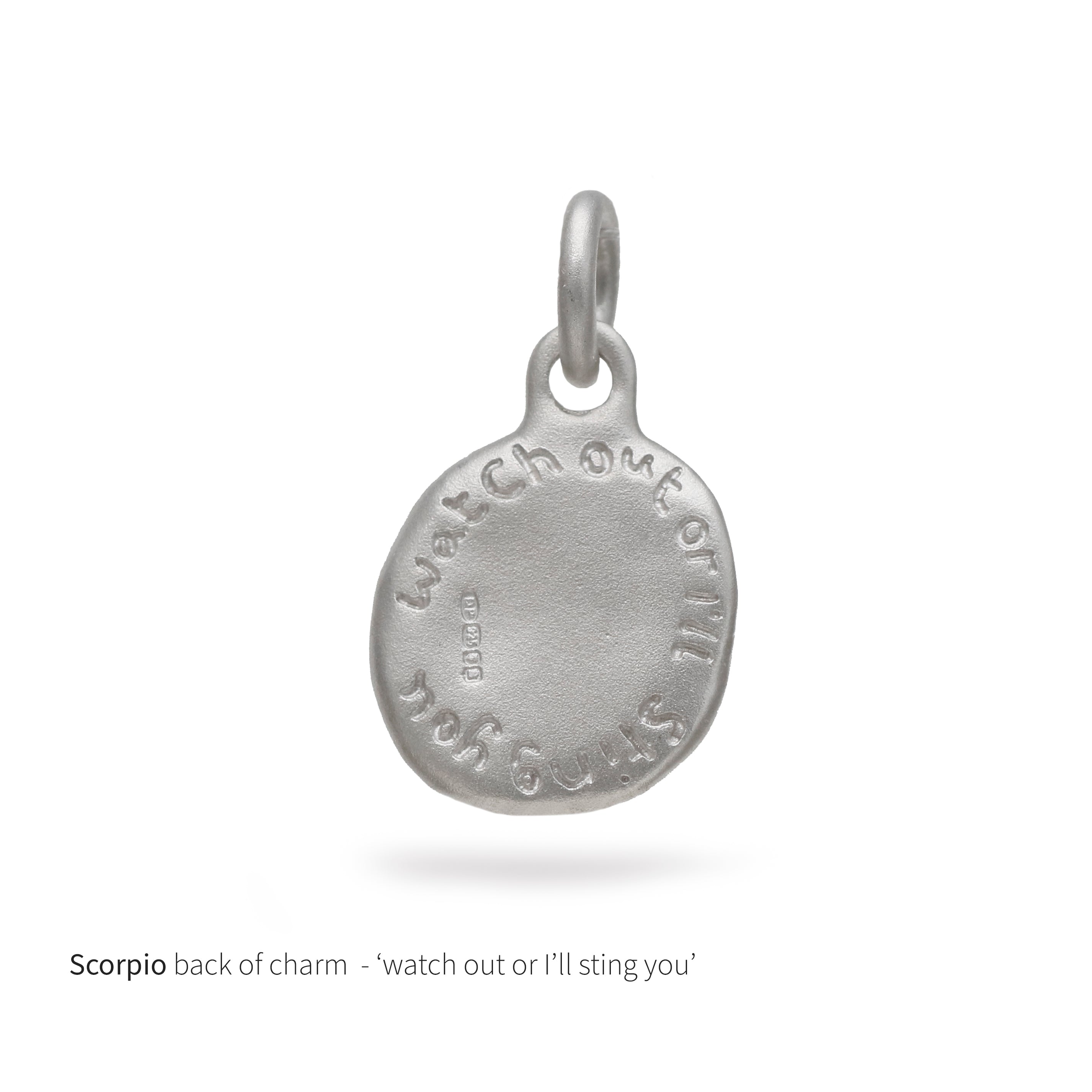 Silver Horoscope Charm