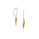 Alice Barnes Shard Drop Earrings Gold Vermeil