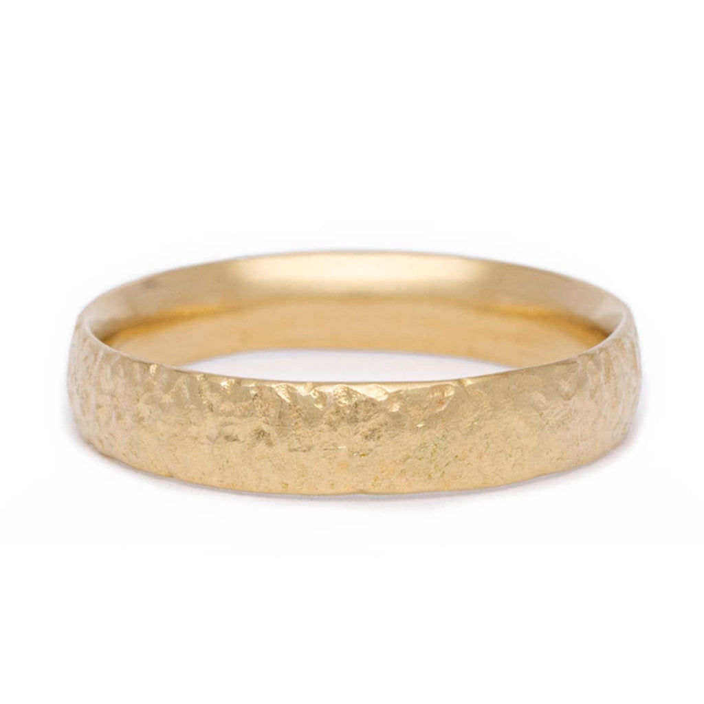 Maya Selway Wide Gold Wedding Band