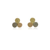 Rachel Jones Mini Triple Gold Speckle Studs