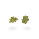 Variance Objects Peridot Gold Extra Small Studs