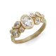 Bespoke - 9ct Yellow Gold Lab Grown Cluster Diamond Ring