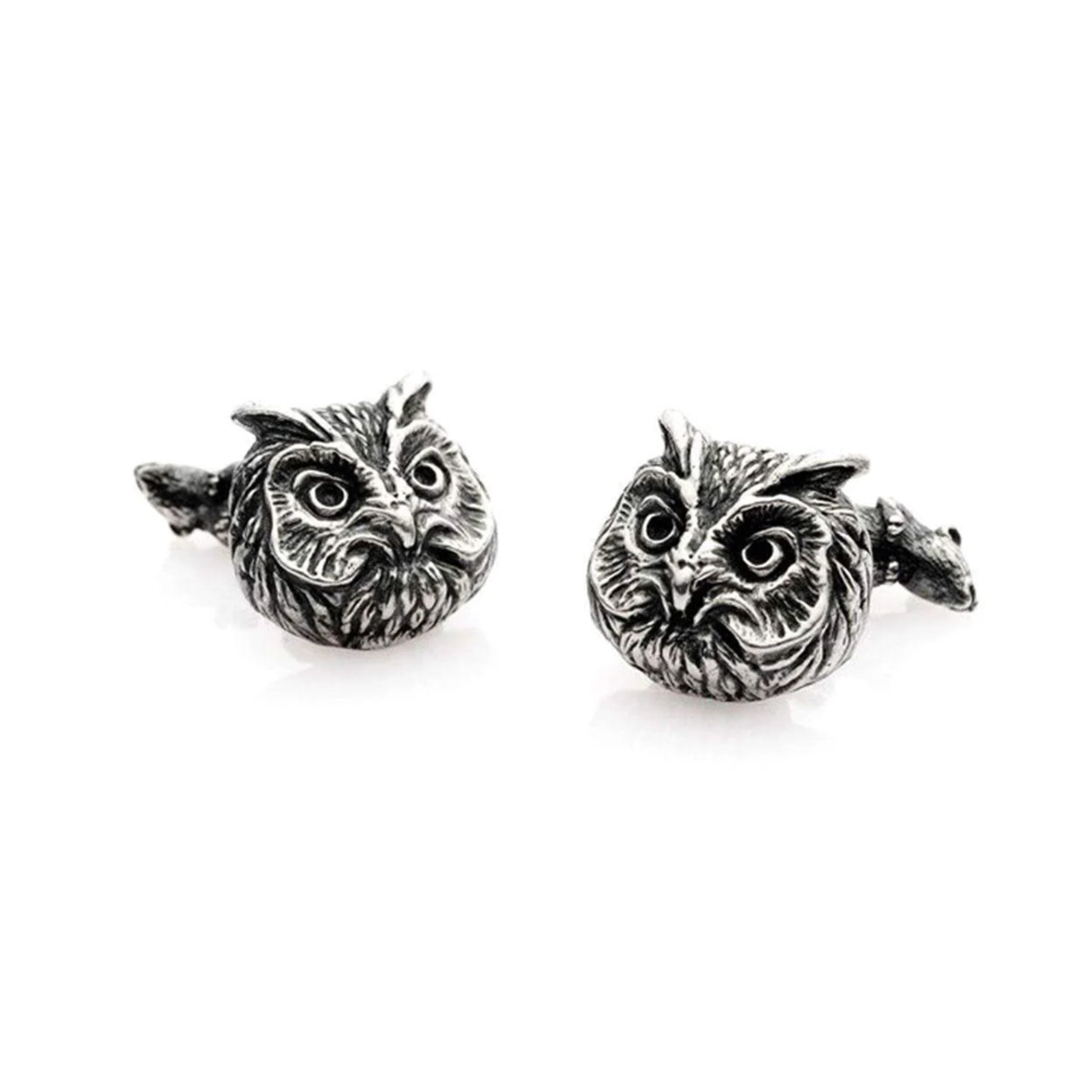 Outlet - Chris Hawkins owl cufflinks