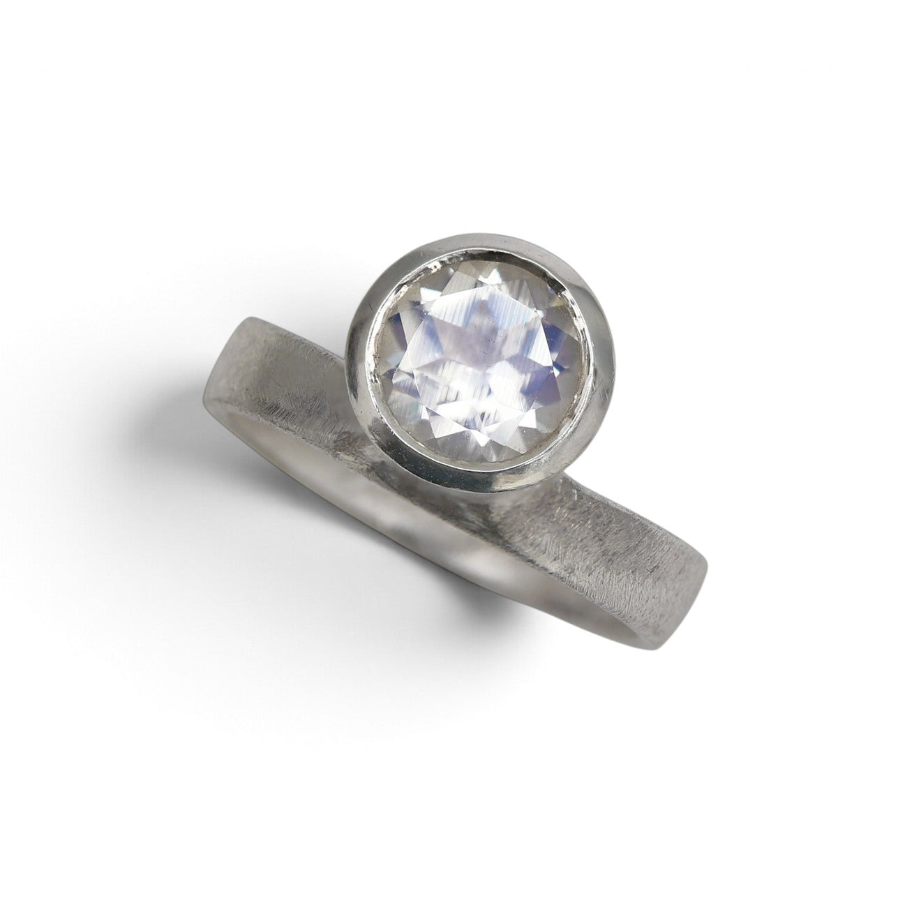 Outlet Diana Porter Silver and Faceted Moonstone Ring