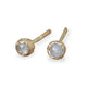 Charlotte Rowenna Grey Rose Cut Diamond Seed Studs