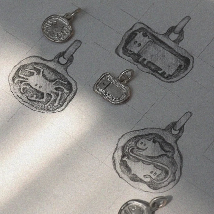 A sketch of horoscope charms