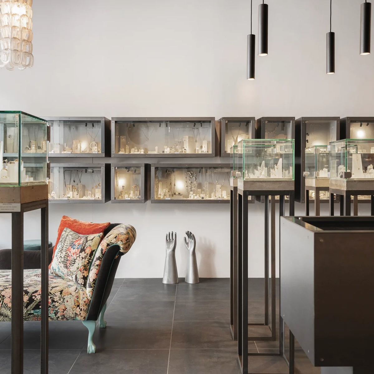 Inside the Diana Porter jewellery shop in Bristol 