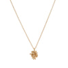 Yen Cluster Pendant in 9ct Yellow Gold