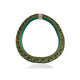 Emma Calvert Antique Floral Green Necklace