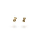 Hannah Felicity Dunne 9ct Yellow Gold Double Rock Studs