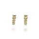Hannah Felicity Dunne 9ct Yellow Gold Rock Ear Climbers