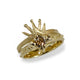 SLAB Jewellery Cognac Diamond Ring Stack